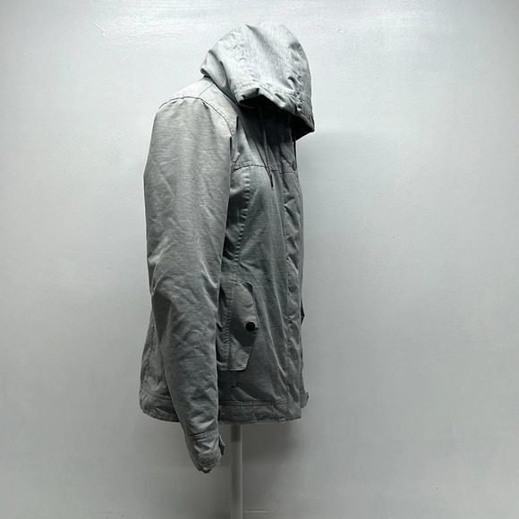 Roxy Billie JK Slate Jacket Coat Snow Ski Winter Dry Flight Gray Womens Size XS - Picture 4 of 13